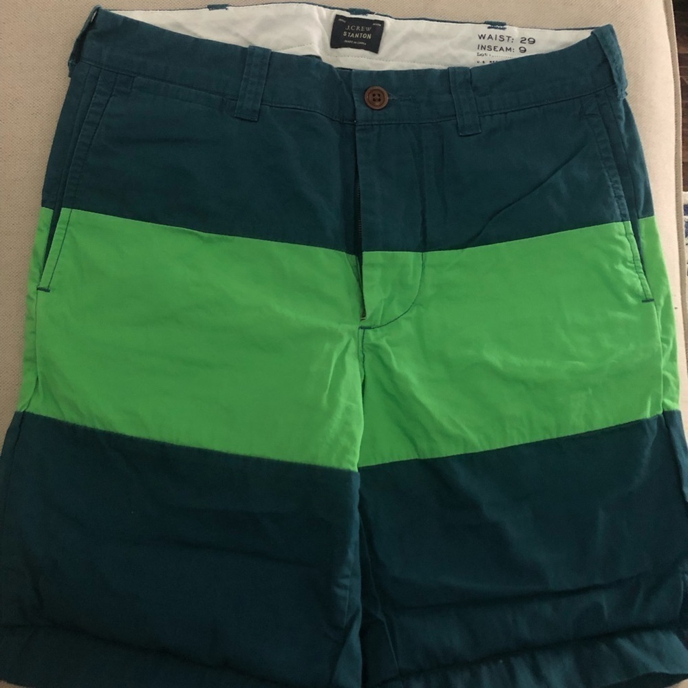 J. Crew Stanton Stripe Shorts